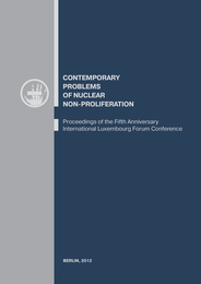 Contemporary problems of nuclear non-proliferation